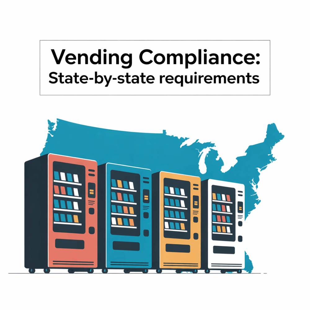 Vending Compliance: State-by-State Licensing & Legal Requirements (Digital Download)