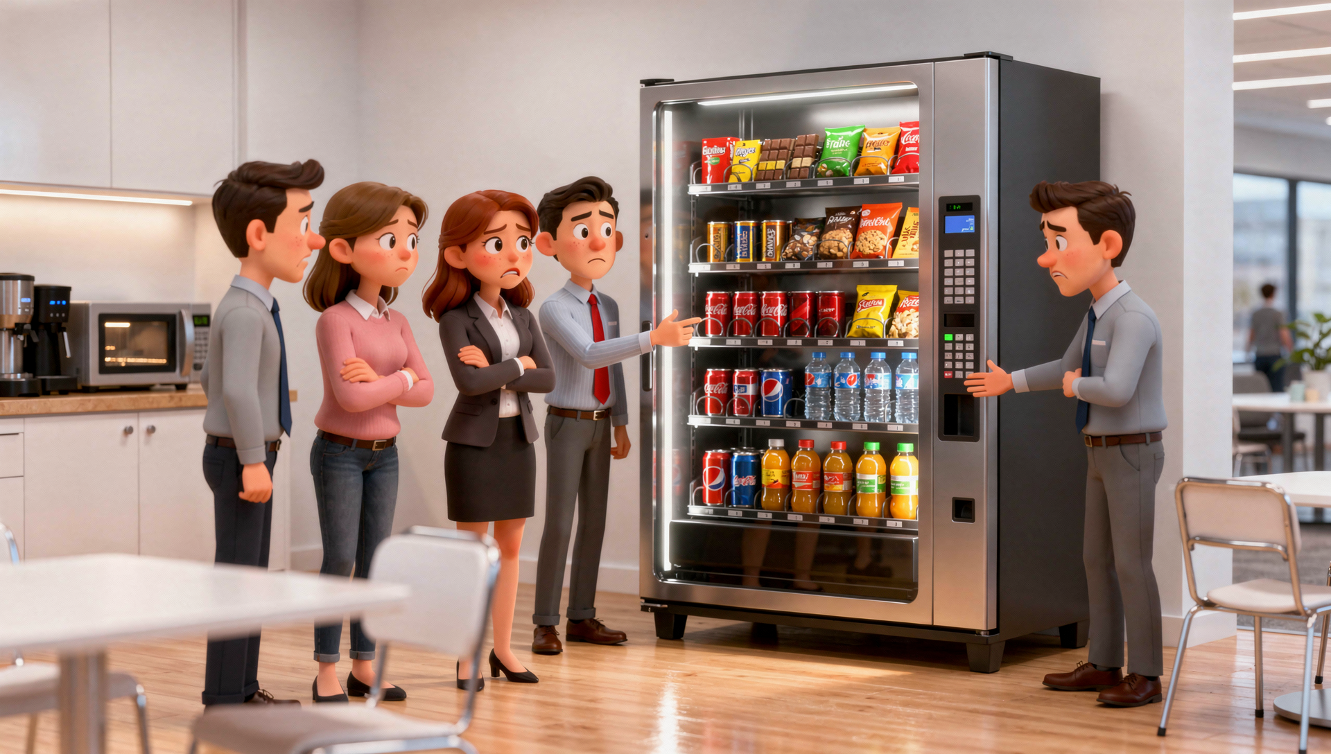 Your Vending Machine Isn’t Broken, Your Product Selection Is